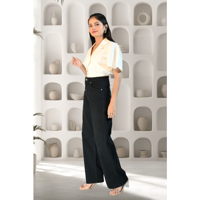 Urban Breeze Cropped Shirt