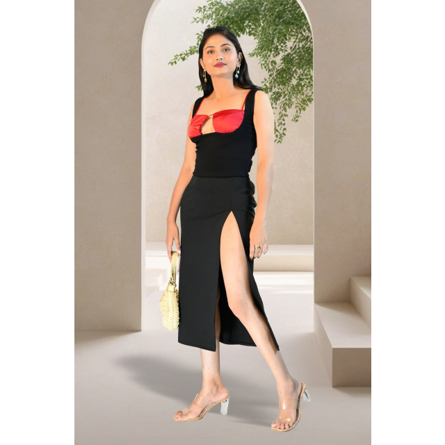 Contour Crush - Two-Tone Lycra Statement