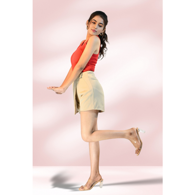 Vibrant Red Tank Top