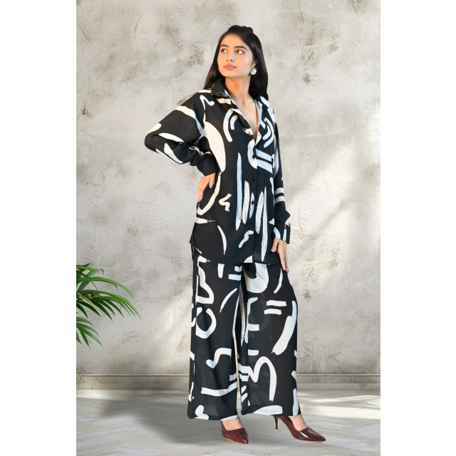 Bohemian Abstract Co-ord Set